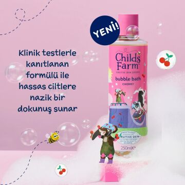Childs Farm Organik Kiraz Çocuk Banyo Köpüğü 250 ml