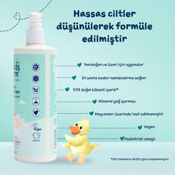 Childs Farm Aloe Vera ve Salatalık Özlü Bebek Nemlendirici 500ml