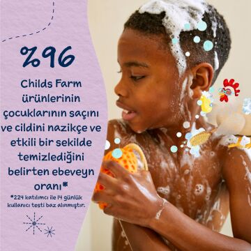 Childs Farm Böğürtlen ve Organik Elma Özlü Çocuk Saç ve Vücut Şampuanı 500ml