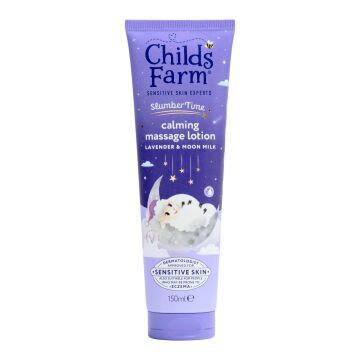 Childs Farm Uyku Zamanı Rahatlatıcı Masaj Losyonu – Lavanta & Ay Işığı Sütü 150 ml
