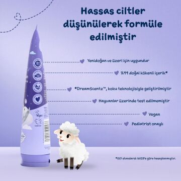 Childs Farm Uyku Zamanı Rahatlatıcı Masaj Losyonu – Lavanta & Ay Işığı Sütü 150 ml