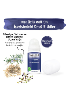 Weleda Erkeklere Özel Doğal Roll-On Deodorant 50ml