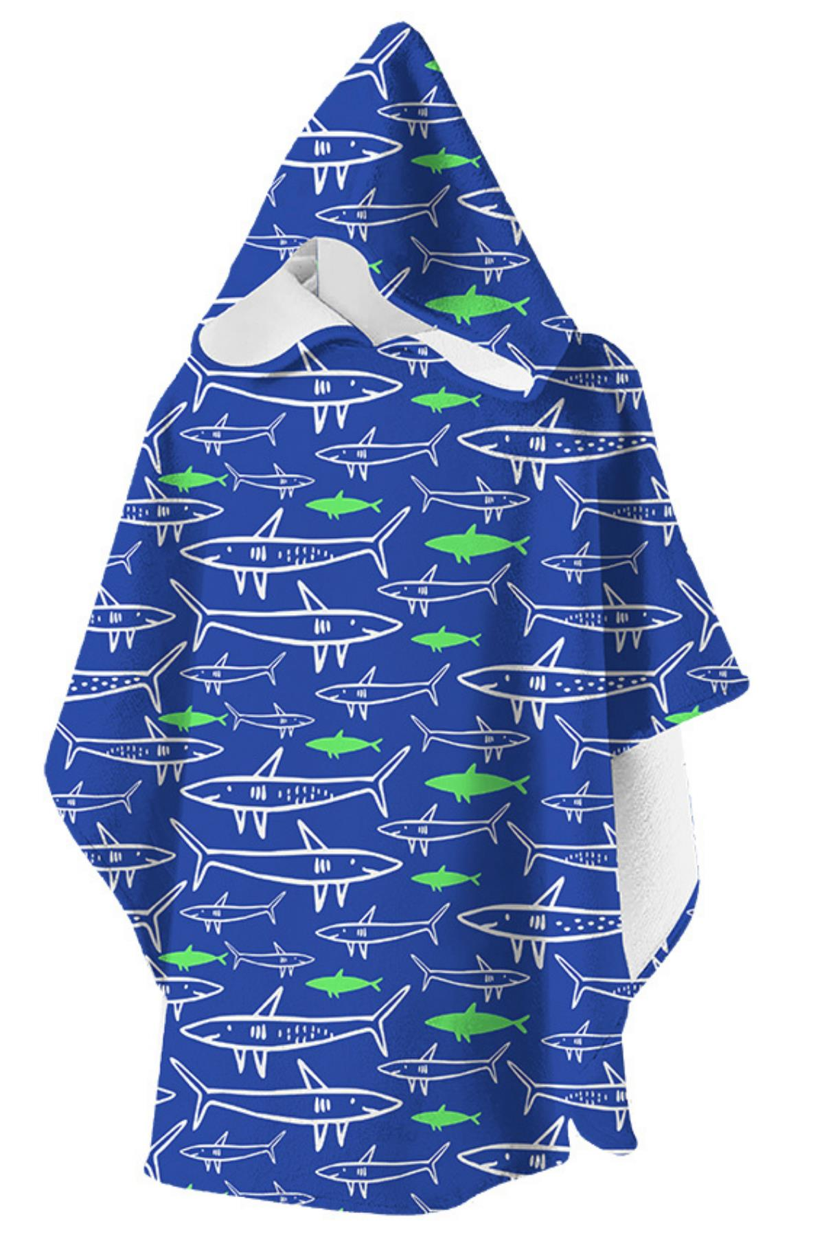 Jaws Uv Korumalı Çabuk Kuruyan Havlu Panço