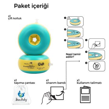 TEK YEDEK Myminibaby Başlangıç Seviyesi Yüzme Kolluk