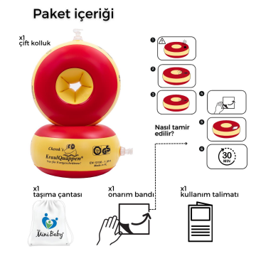 TEK YEDEK Myminibaby İleri Seviye Yüzme Kolluk