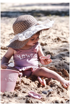 Scrunch Katlanabilir Kova-Pembe