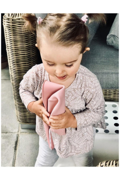 Scrunch Katlanabilir Kova-Pembe