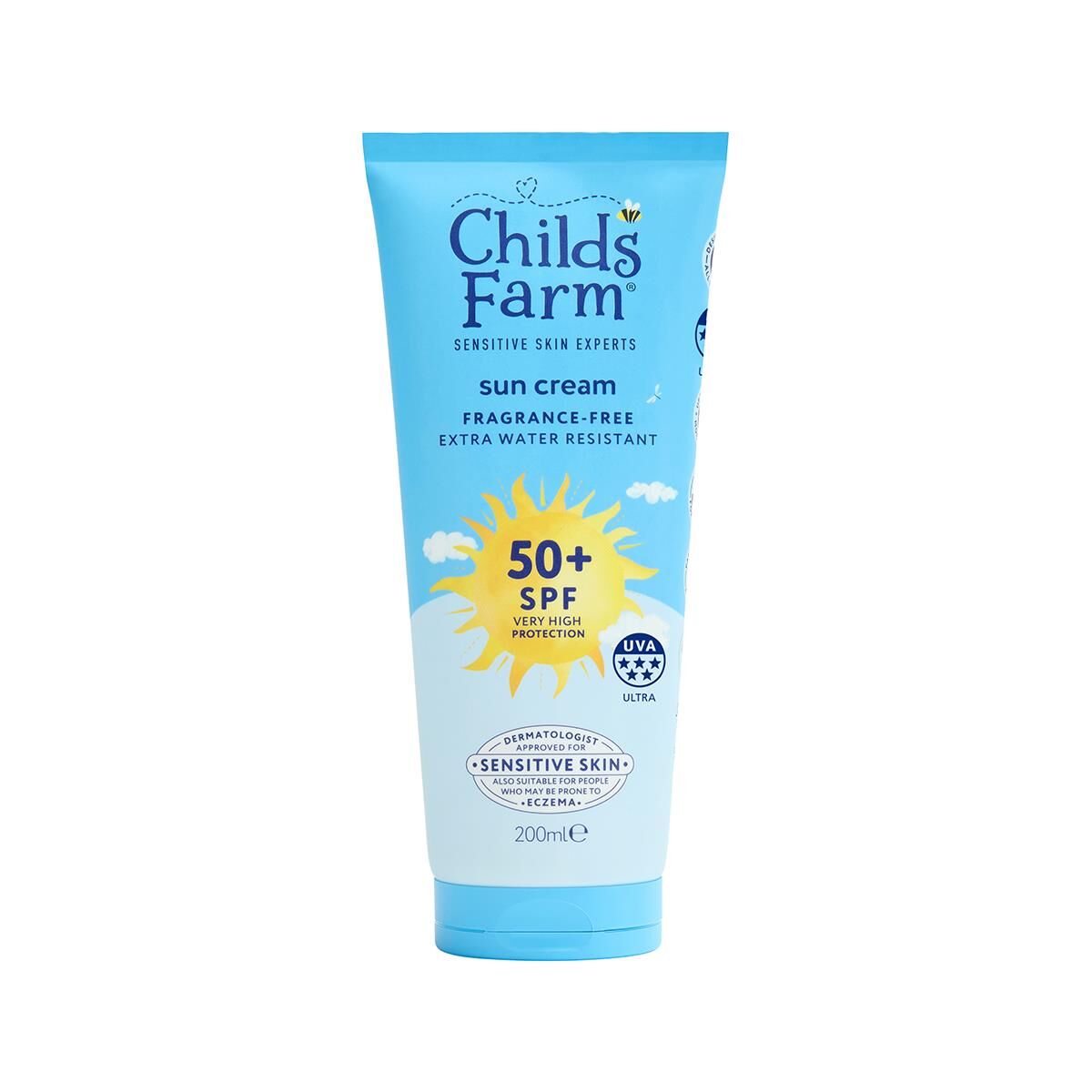 Childs Farm Çocuk Güneş Kremi SPF 50+ 200 ml – Parfümsüz