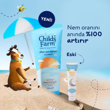 Childs Farm Güneş Sonrası Krem 100 ml – Nemlendirici Bakım